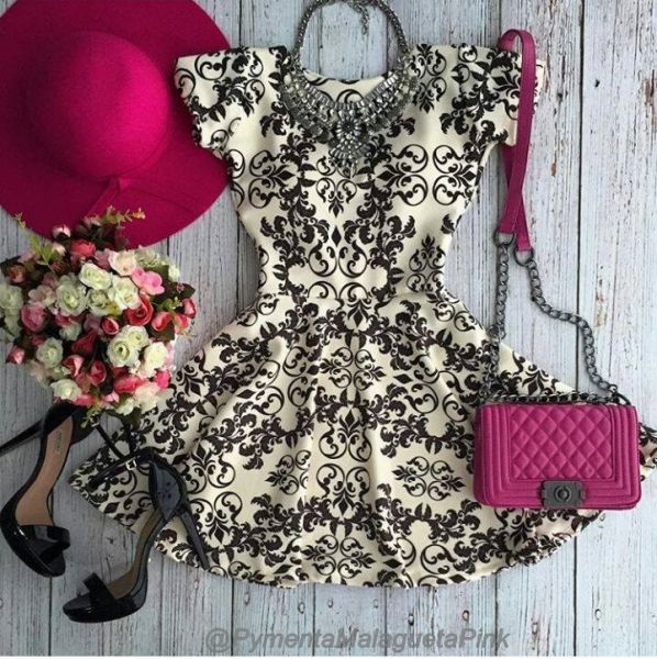 Vestido Estampa Hower
