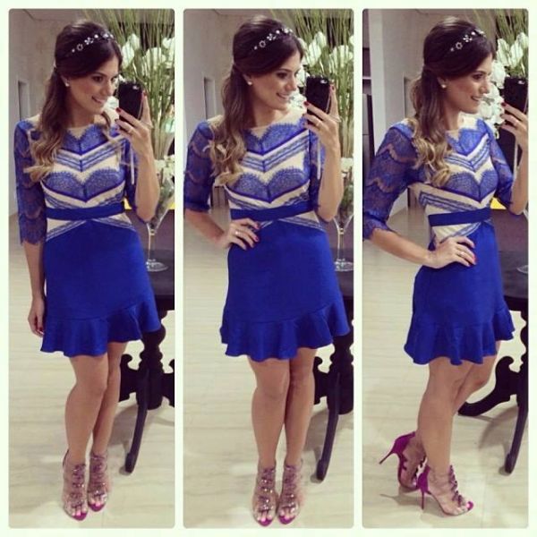 Vestido Importado Blue Right