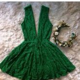 Vestido de Renda Importada Yellow
