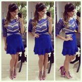 Vestido Importado Blue Right