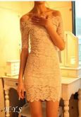 Vestido Renda Alça Spaghet