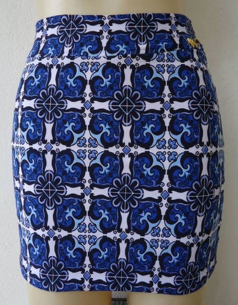 Mini Saia Estampa Azulejo
