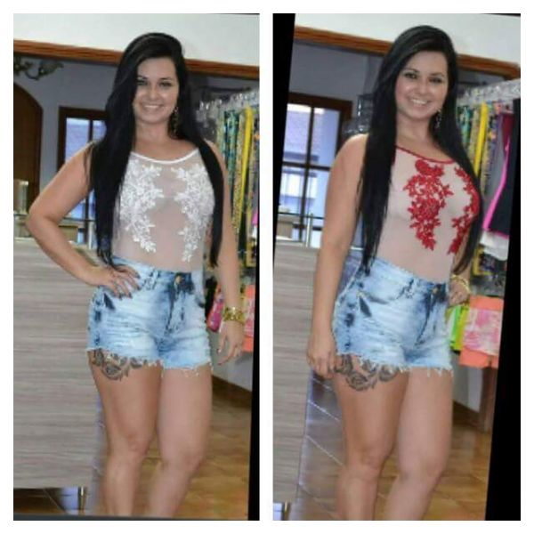 BODY TULLE E GUIIPIR