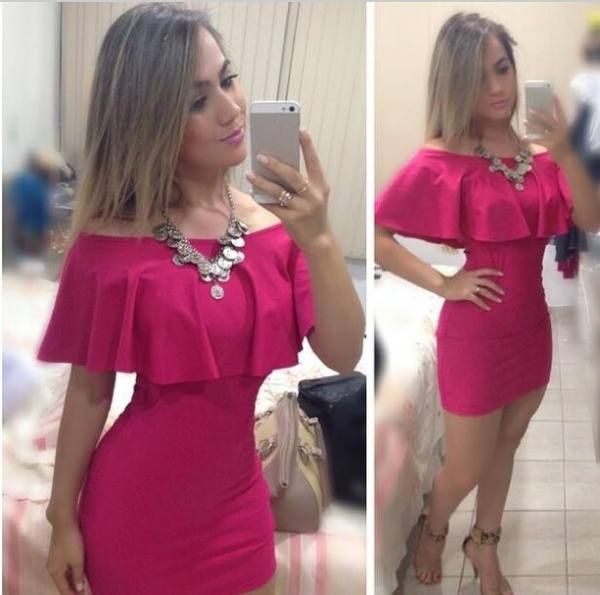 Vestido Babado