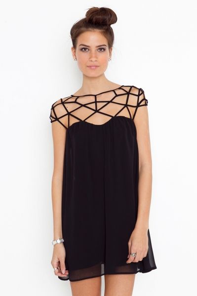 Vestido de Chiffon vintage