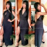 Vestido shorts Frente Única JK