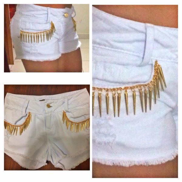 SHORTS DESTROYD PINGENTE CHICK