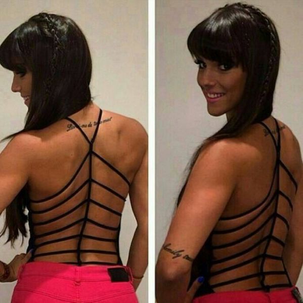Body Espinha Peixe