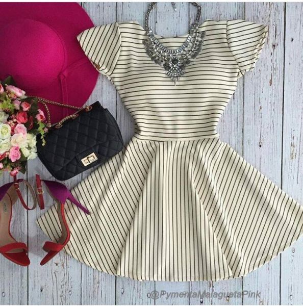 VESTIDO LISTRAS VERÃO
