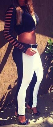 CALÇA DESTROYD BRANCO E PRETO JOCK'S