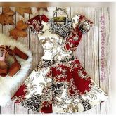Vestido ORIENTAL Estampa marsalla