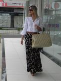 Saia Longa Animal Print