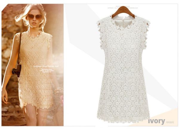 Vestido Importado Europeu Bordado Floral